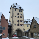 Fassadenrenovierung des Wassertores im Herbst 2020